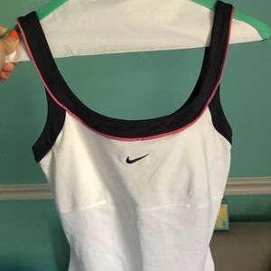 Nike Women’s DRI-FIT white tank top - Small
